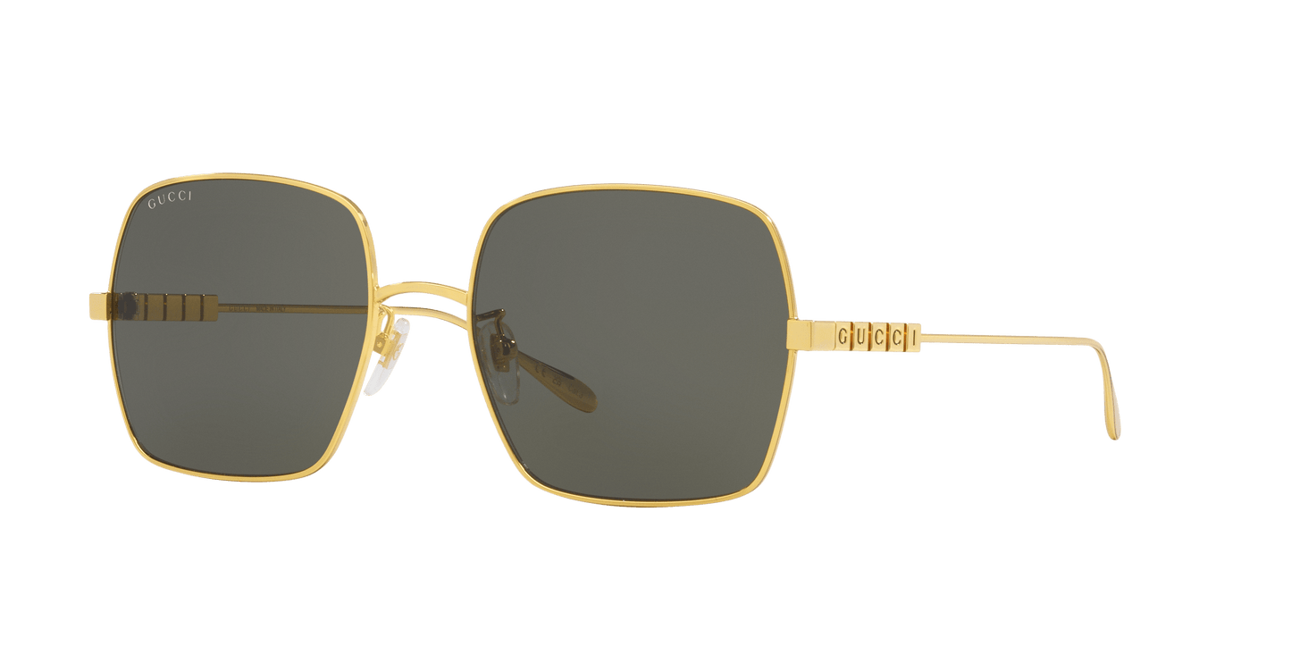 משקפי שמש של גוצ'י זהב-אפור | GUCCI GG1434S Gold-Grey