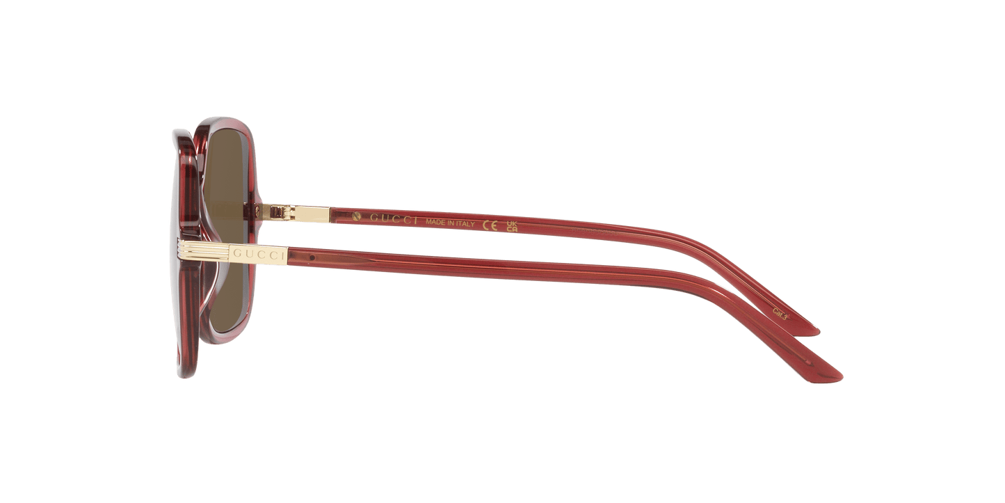 Gucci Sunglasses Burgundy-Brown | GUCCI GG1449S Burgundy-Brown