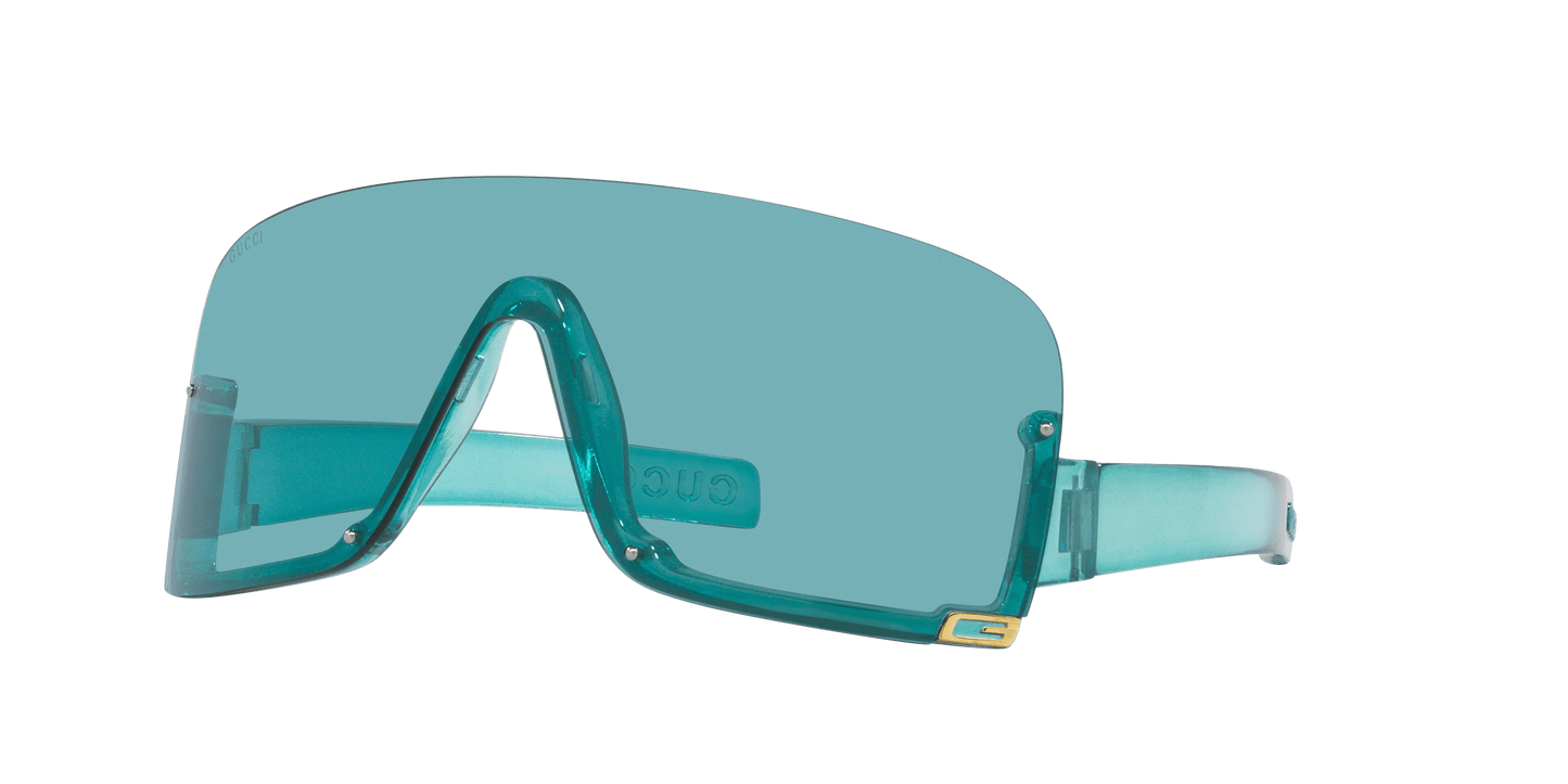 Gucci Sunglasses Light Blue-Green | GUCCI GG1637S Blue Light-Green
