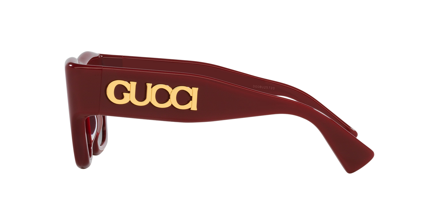 משקפי שמש של גוצ'י אדום-חום | GUCCI GG1772S Red-Brown