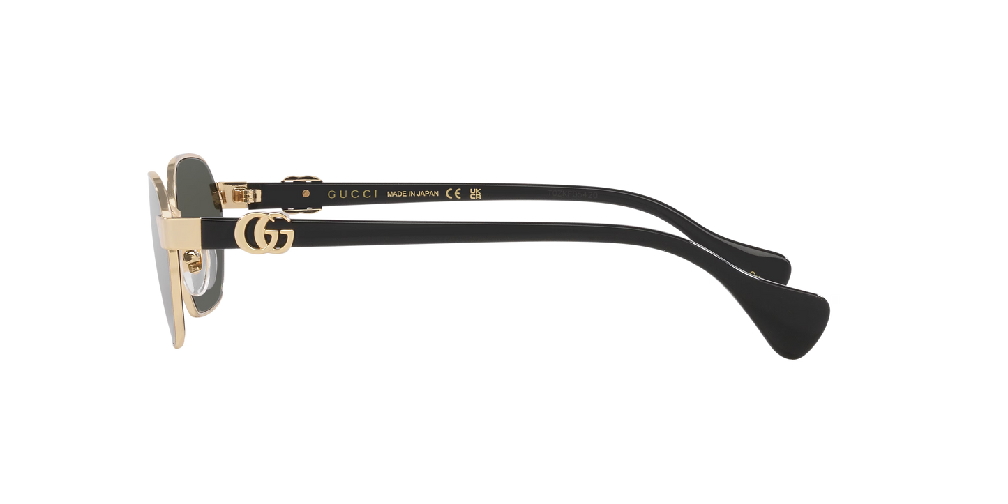 משקפי שמש של גוצ'י זהב-אפור | GUCCI GG1593S Gold-Grey