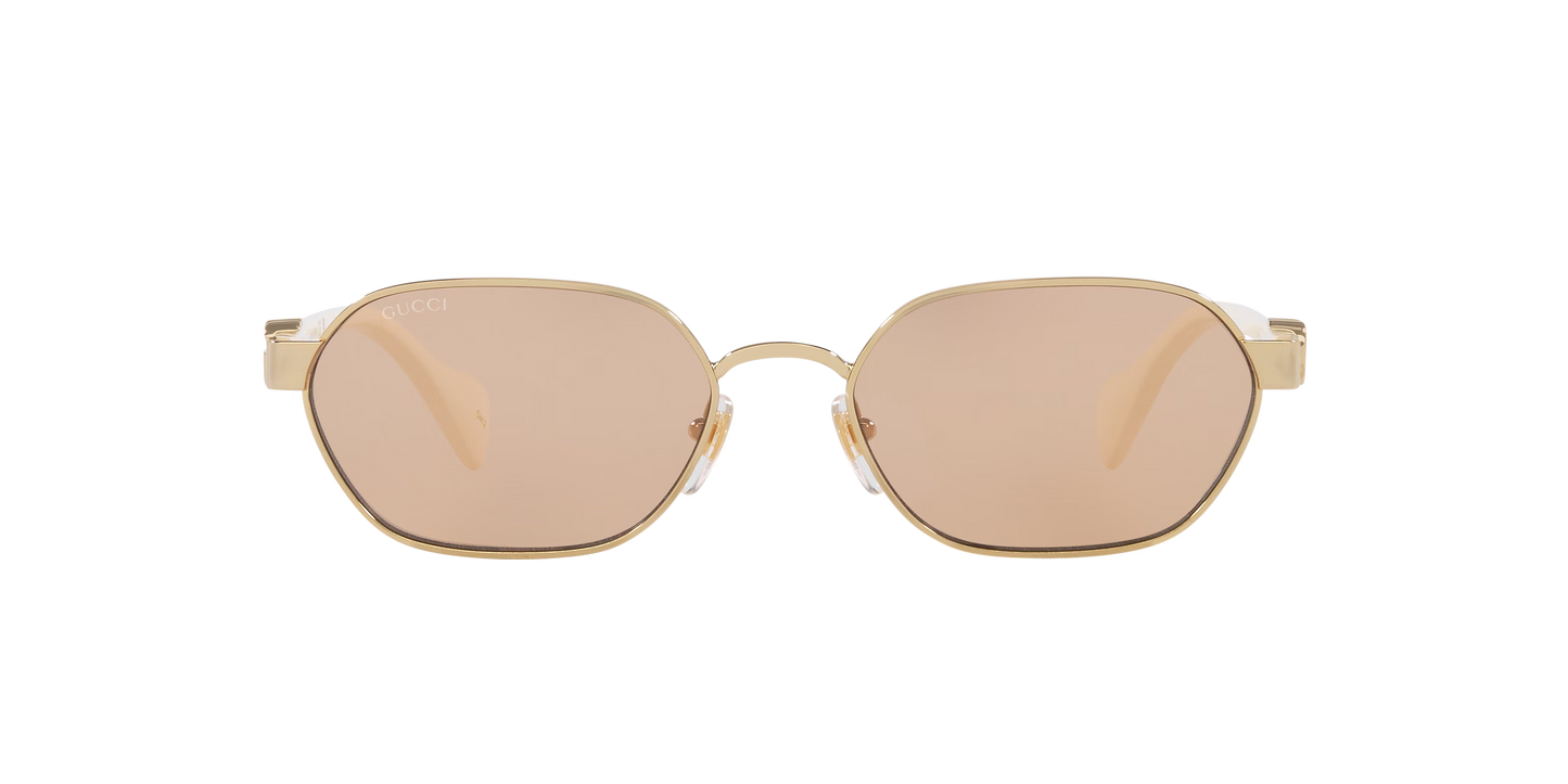 משקפי שמש של גוצ'י זהב-ורוד | GUCCI GG1593S Gold-Pink