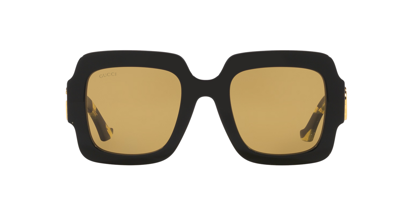 Gucci Sunglasses Black-Brown | GUCCI GG1547S Black-Brown