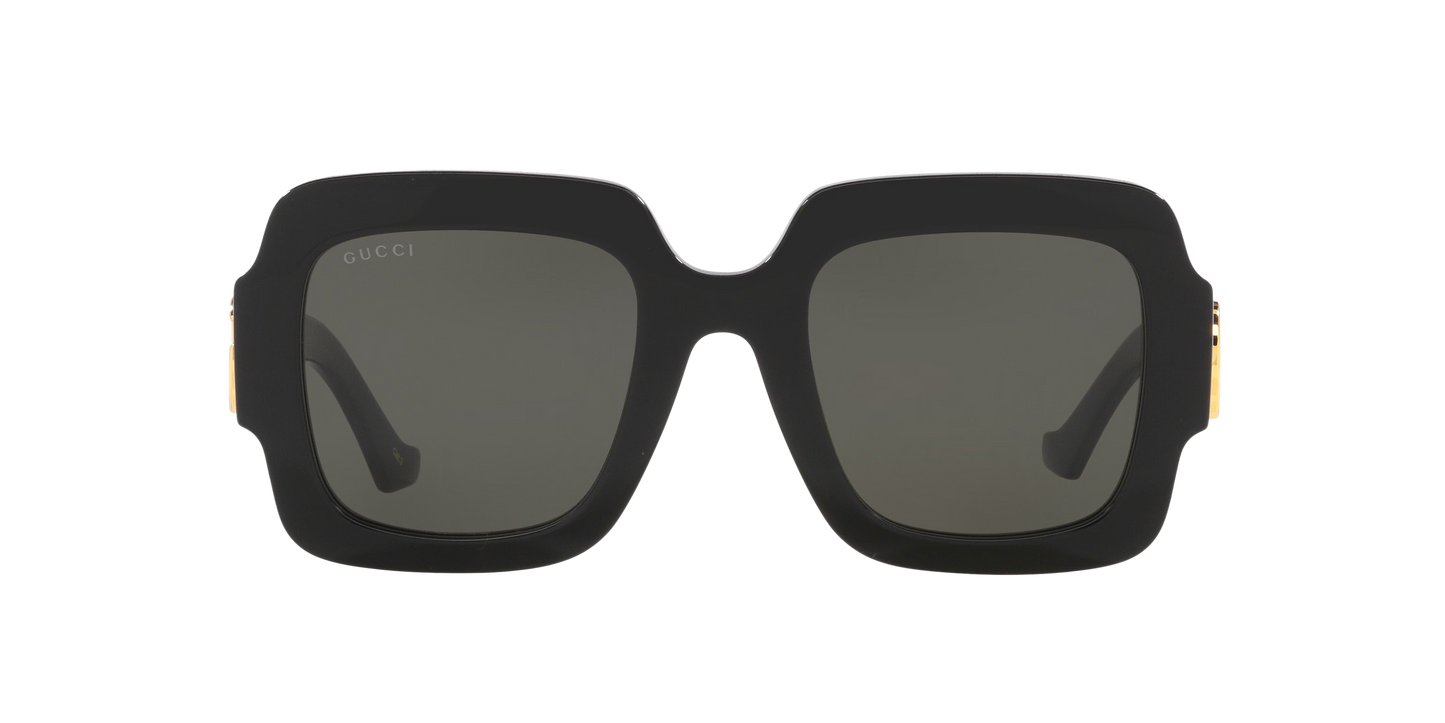משקפי שמש של גוצ'י שחור-אפור | GUCCI GG1547S Black-Grey