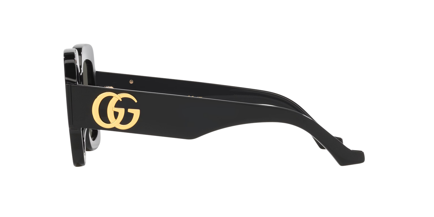 משקפי שמש של גוצ'י שחור-אפור | GUCCI GG1547S Black-Grey