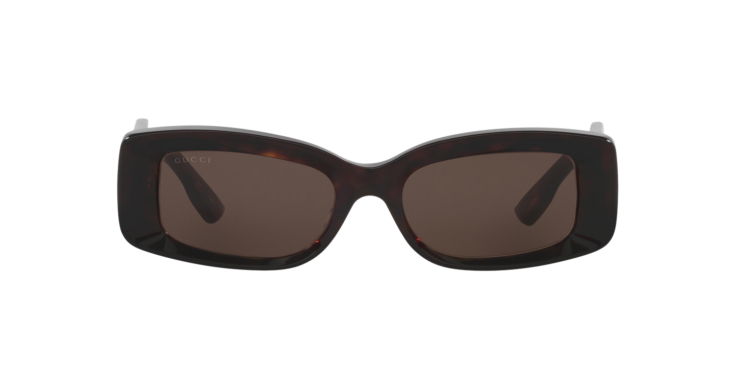 Gucci Tortoise-Brown Sunglasses | GUCCI GG1528S Tortoise-Brown