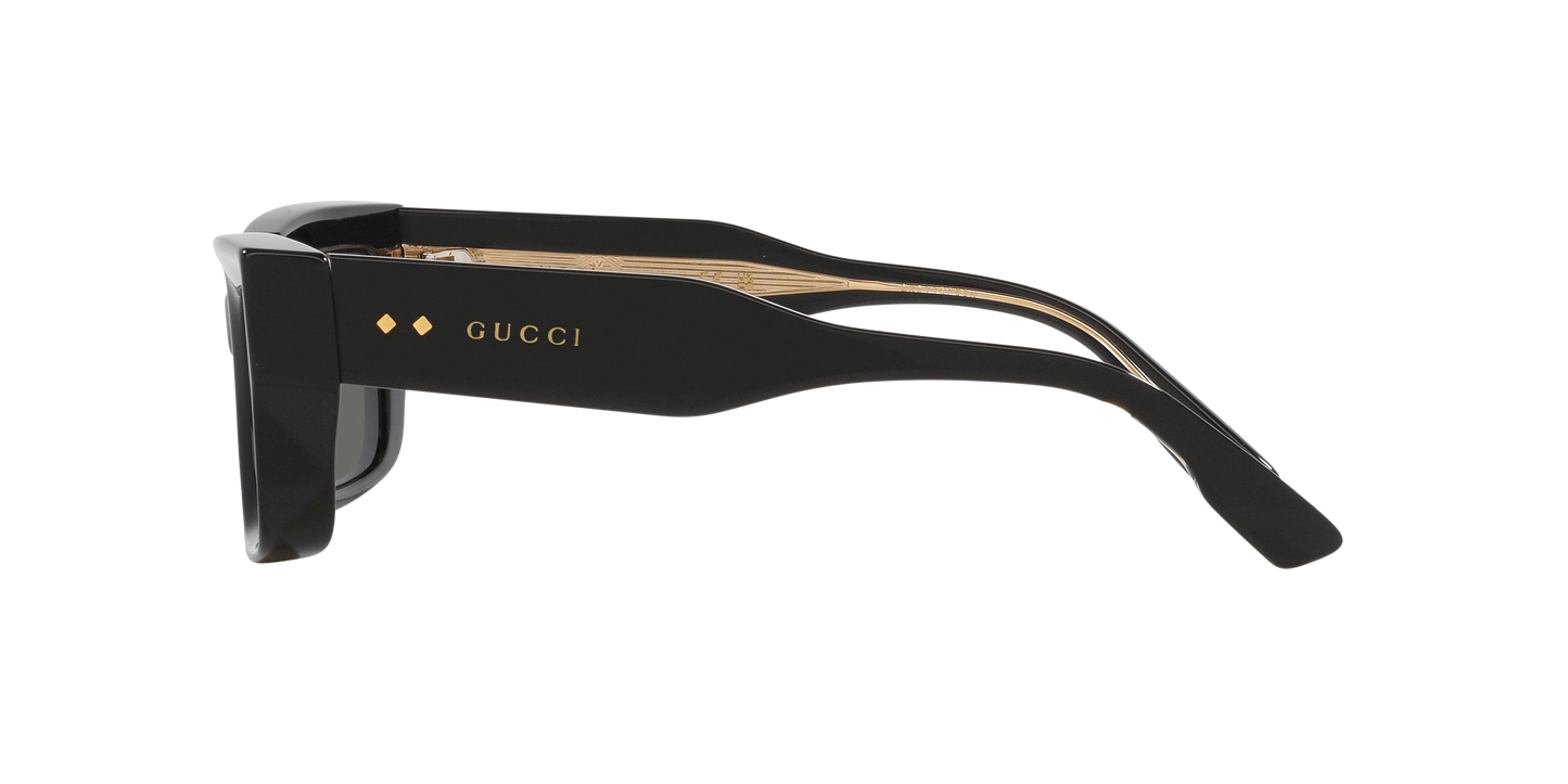 משקפי שמש של גוצ'י שחור-אפור | GUCCI GG1529S Black-Grey