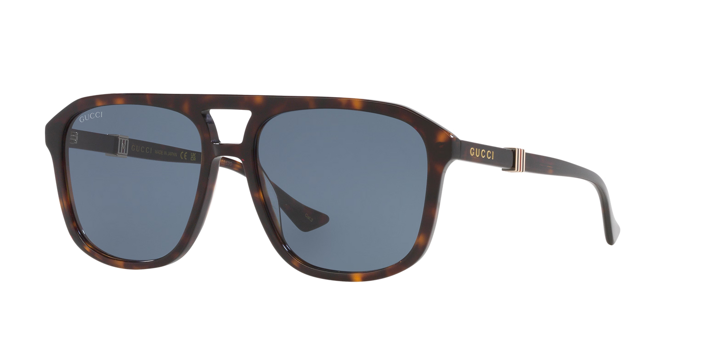 משקפי שמש של גוצ'י צב-כחול | GUCCI GG1494S Tortoise-Blue