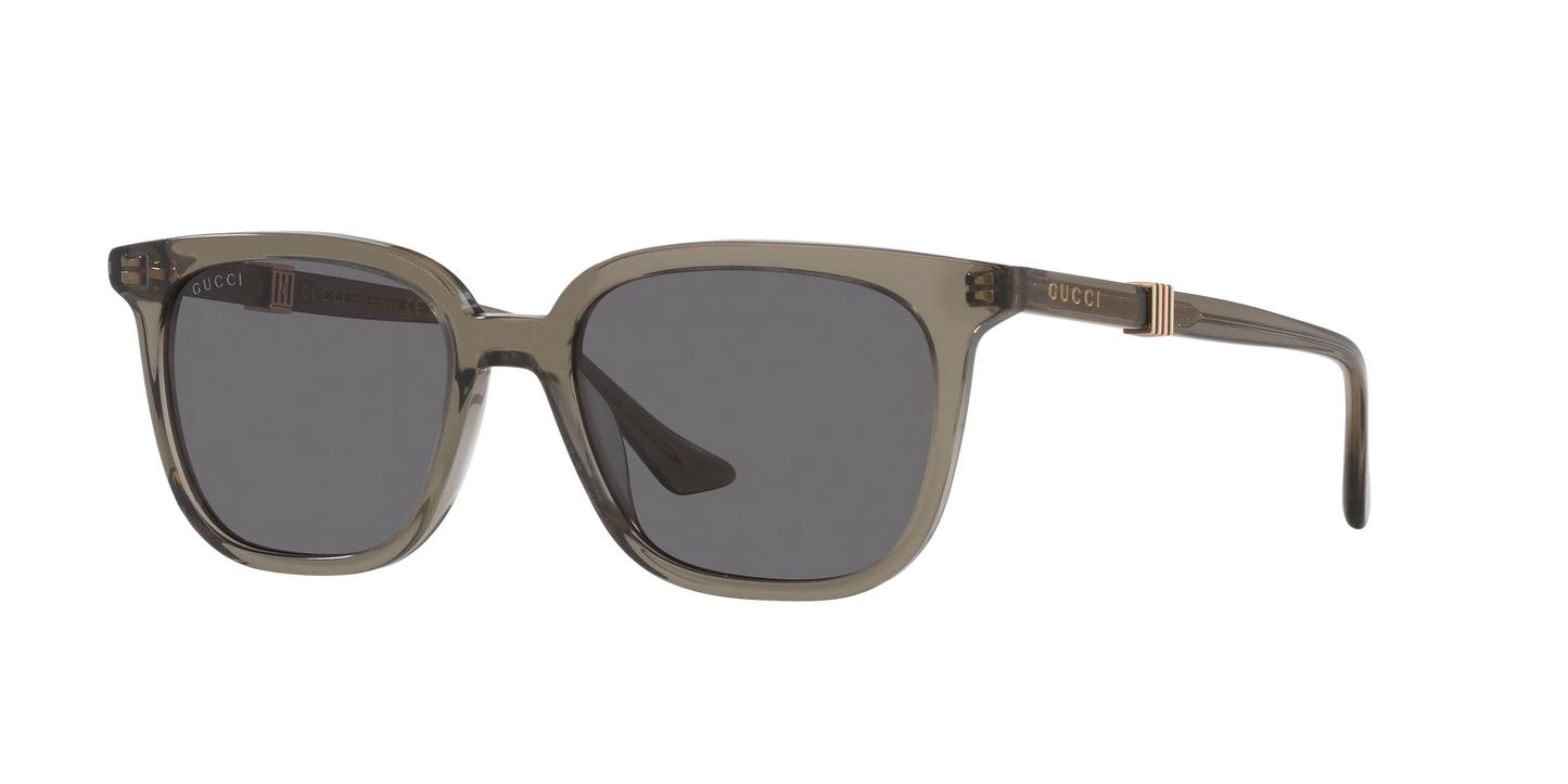 משקפי שמש של גוצ'י חום-אפור | GUCCI GG1493S Brown-Grey