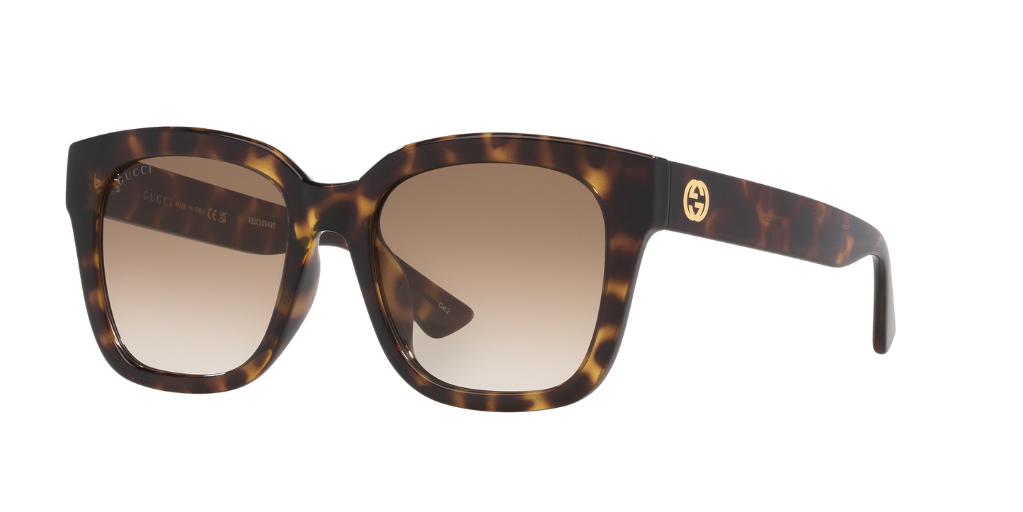 משקפי שמש של גוצ'י צב-חום | GUCCI GG1338SK Tortoise-Brown