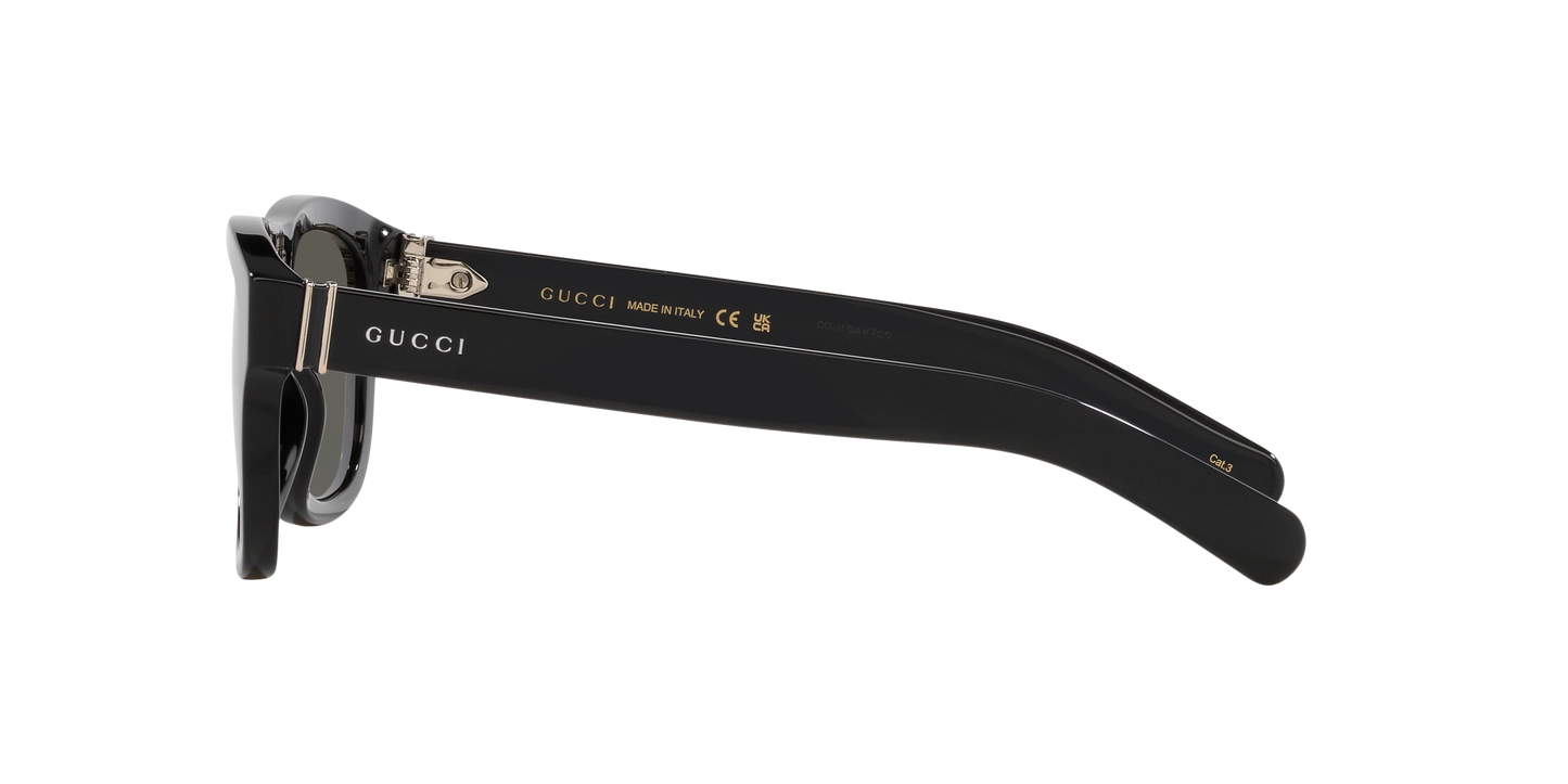 משקפי שמש של גוצ'י שחור-אפור | GUCCI GG1509S Black-Grey