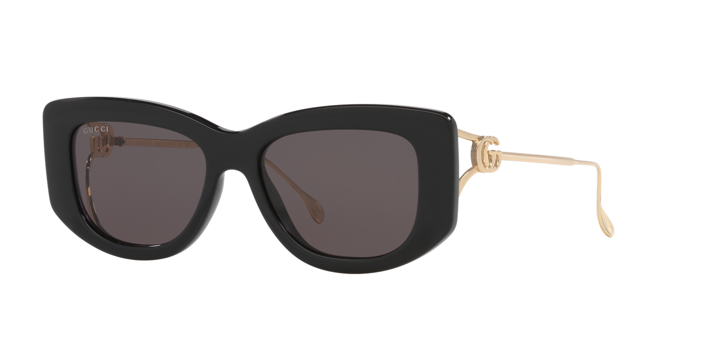 Gucci Sunglasses Black-Grey | GUCCI GG1566S Black-Grey