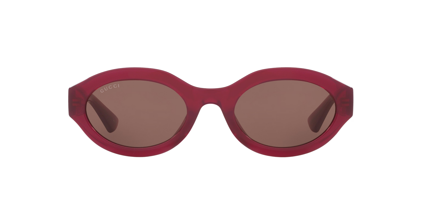 משקפי שמש של גוצ'י ורוד-חום | GUCCI GG1579S Pink-Brown