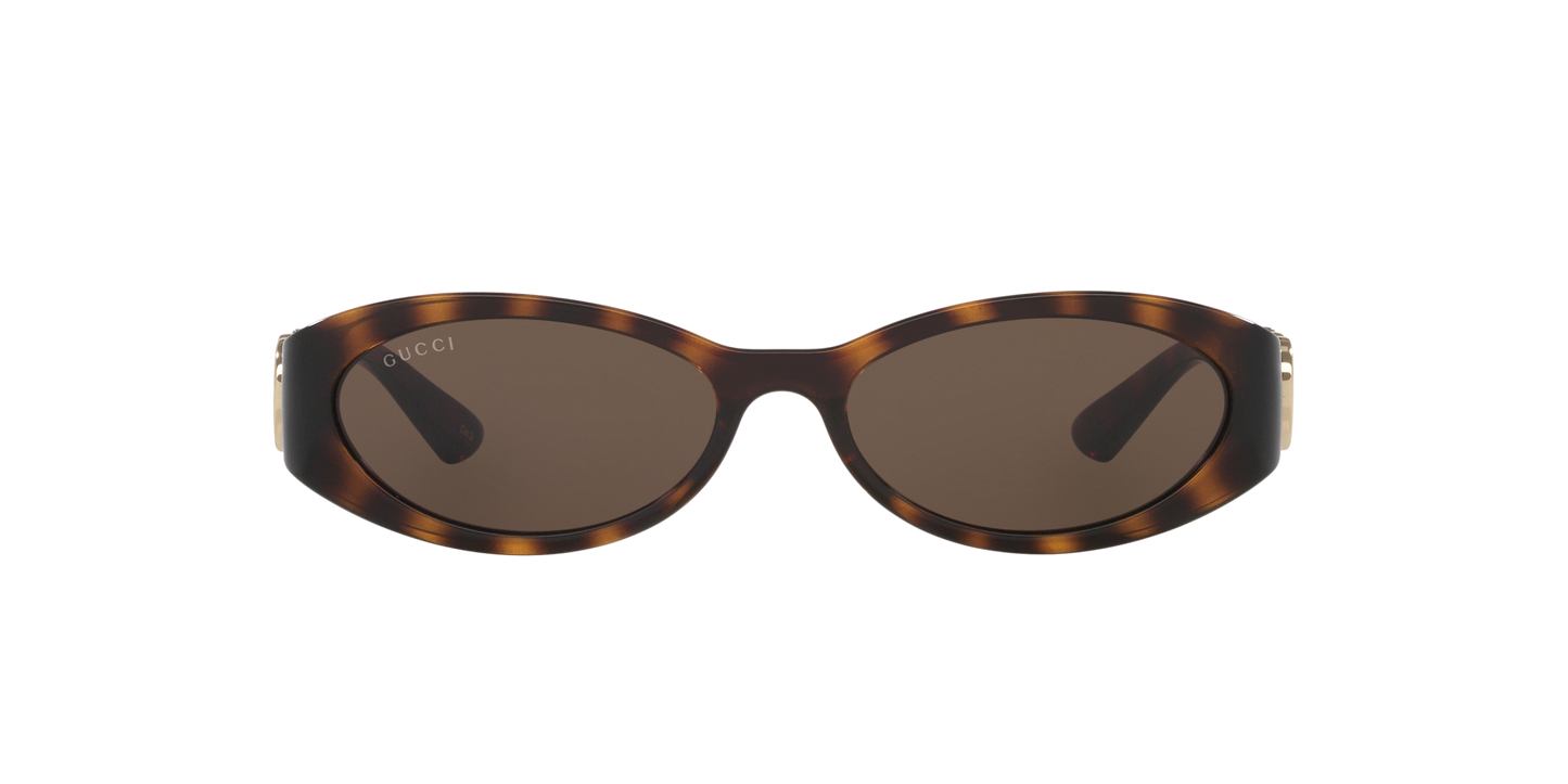 Gucci Tortoise-Brown Sunglasses | GUCCI GG1660S Tortoise-Brown