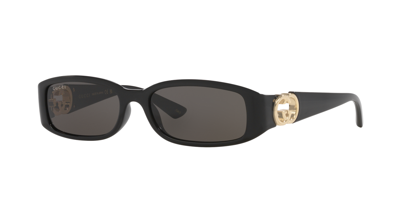 משקפי שמש של גוצ'י שחור-אפור | GUCCI GG1661S Black-Grey