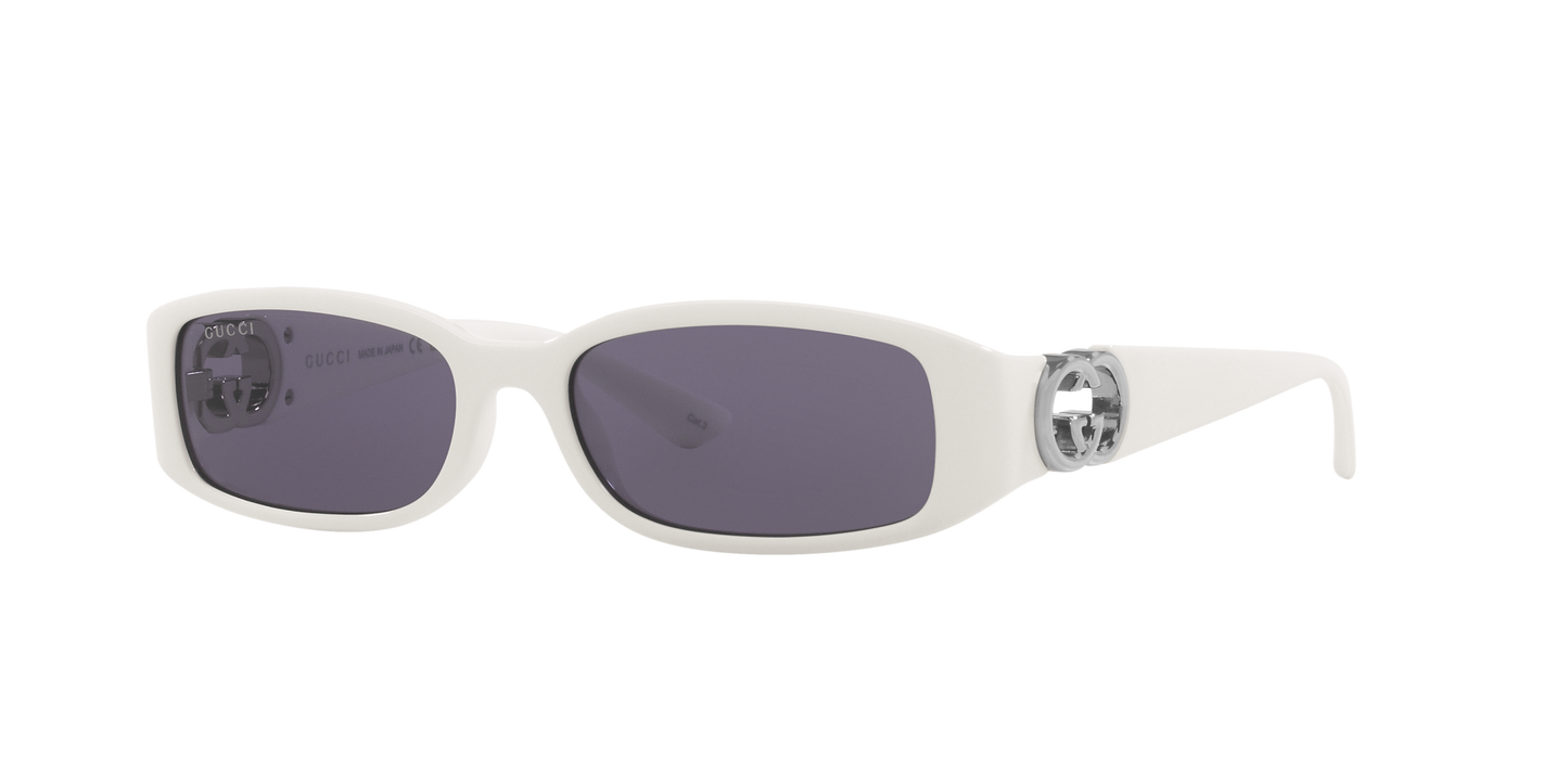 משקפי שמש של גוצ'י לבן-אפור | GUCCI GG1661S White-Grey