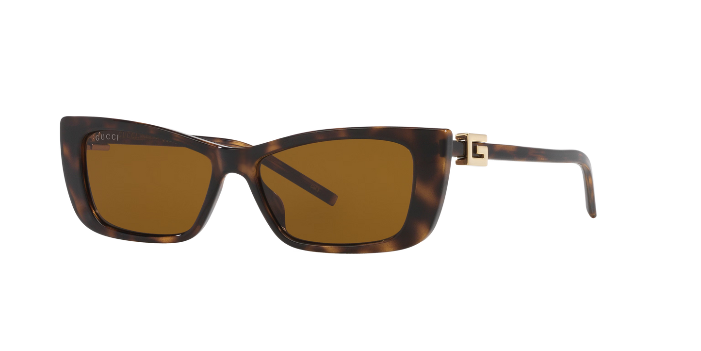 Gucci Tortoise-Brown Sunglasses | GUCCI GG1681S Tortoise-Brown