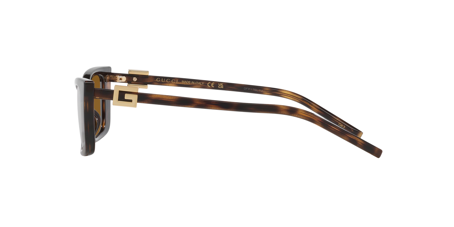 Gucci Tortoise-Brown Sunglasses | GUCCI GG1681S Tortoise-Brown