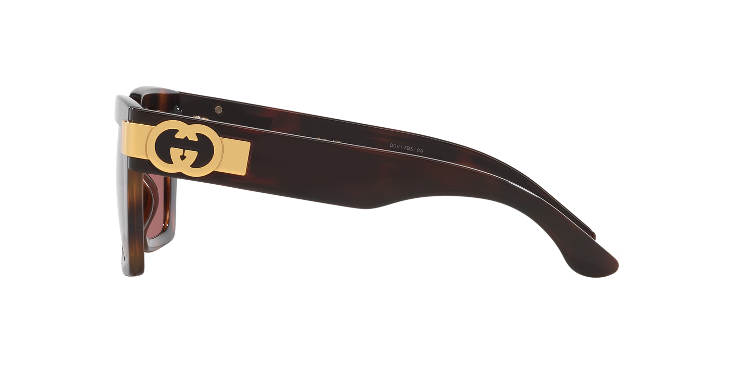 Gucci Tortoise-Violet Sunglasses | GUCCI GG1689S Tortoise-Violet