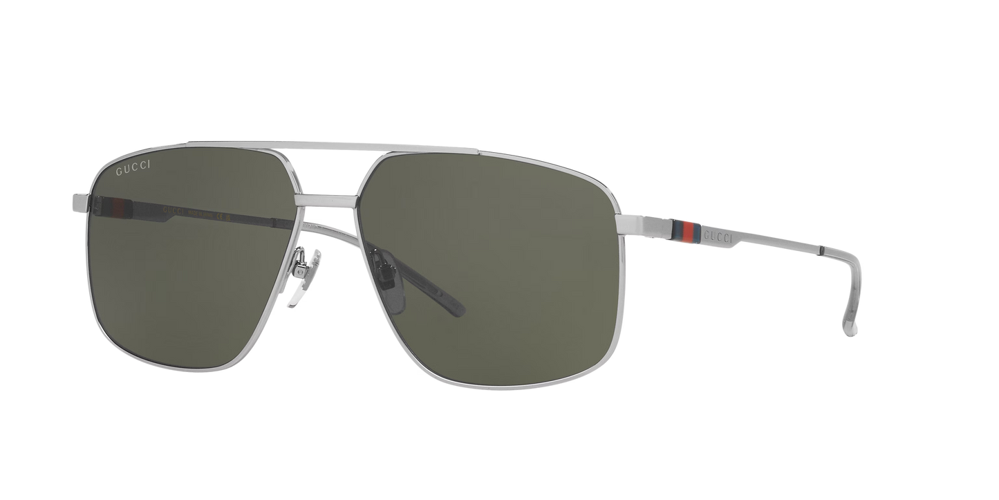 Gucci Silver-Grey Sunglasses | GUCCI GG1676S Silver-Grey