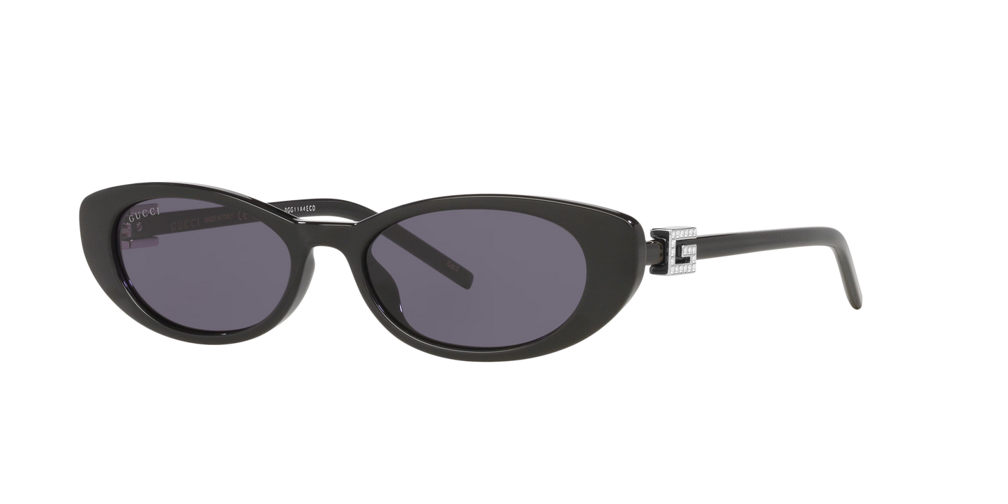 משקפי שמש של גוצ'י שחור-אפור | GUCCI GG1680S Black-Grey