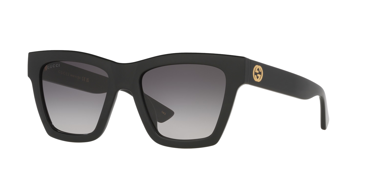 משקפי שמש של גוצ'י שחור-אפור | GUCCI GG1714S Black-Grey