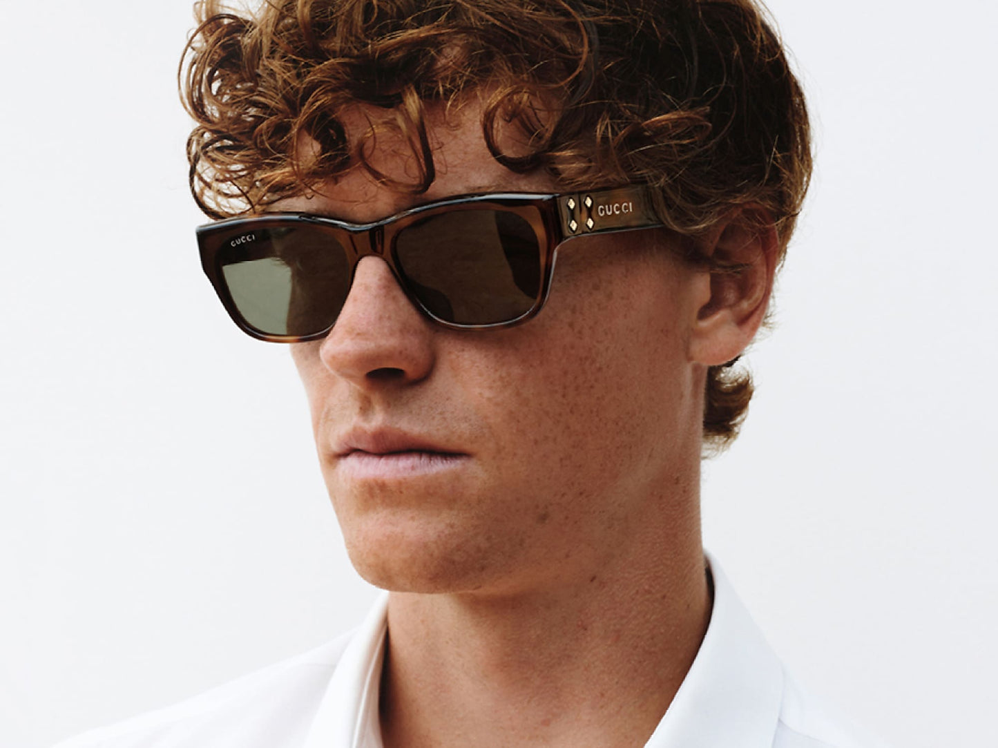 Gucci Tortoise-Green Sunglasses | GUCCI GG1706S Tortoise-Green