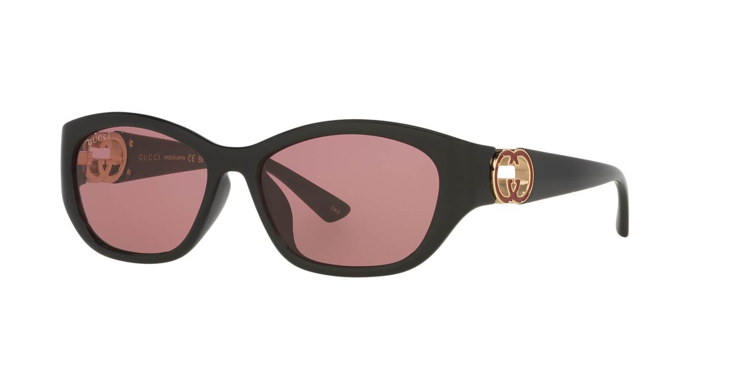 משקפי שמש של גוצ'י שחור-אדום | GUCCI GG1826SK Black-Red