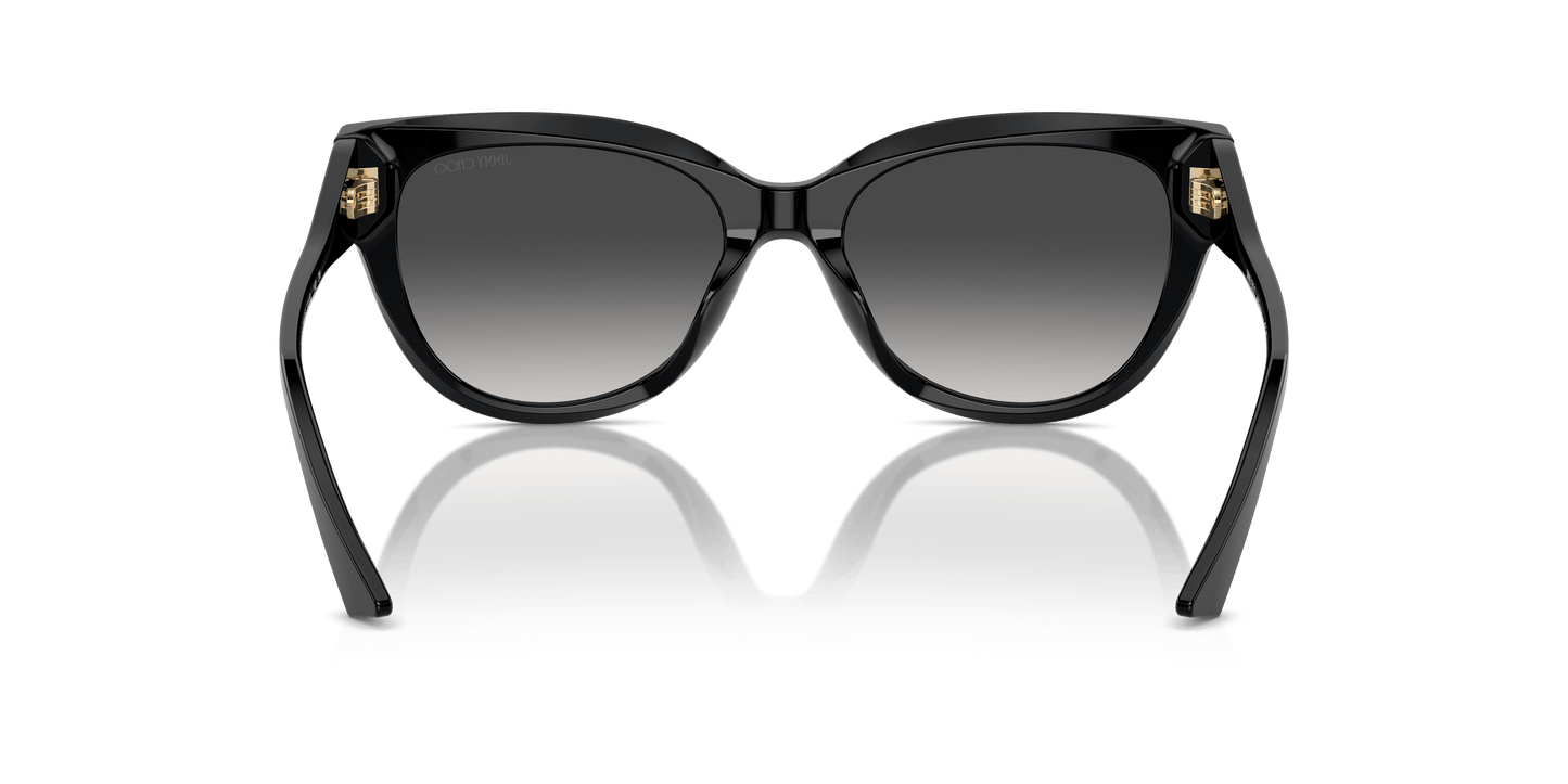 משקפי שמש ג'ימי צ'ו שחור-אפור כהה | JIMMY CHOO JC5018U Black-Dark Grey