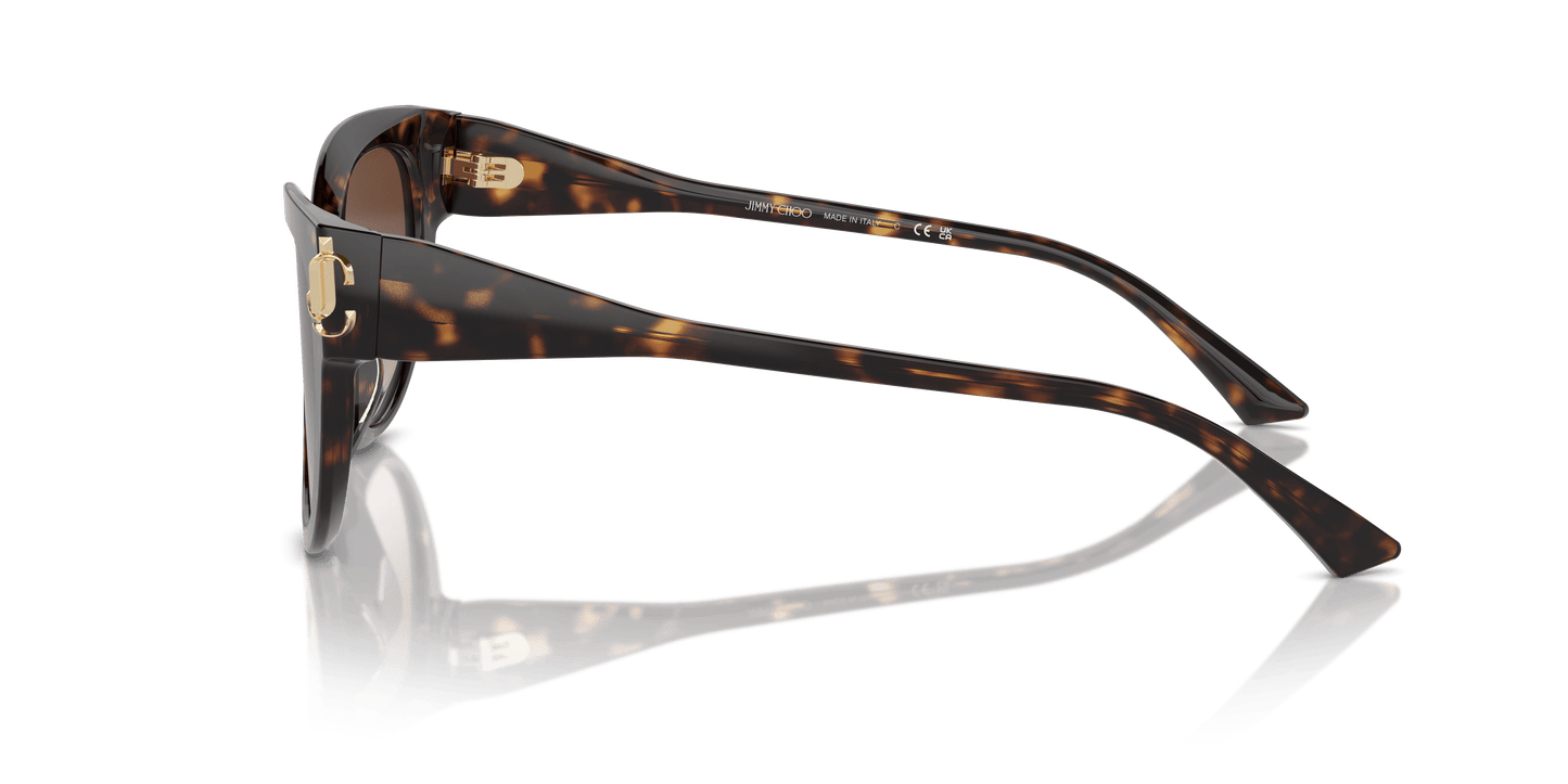 משקפי שמש ג'ימי צ'ו בצבע חום הוואנה | JIMMY CHOO JC5018U Havana-Gradient Brown