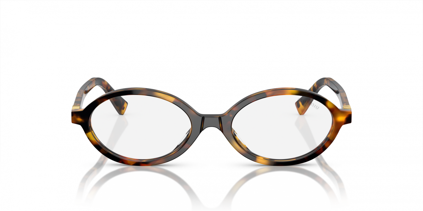 משקפי שמש מיו מיו הוואנה-כחול שקוף | MIU MIU MU 04ZS Havana-Blue Transparent