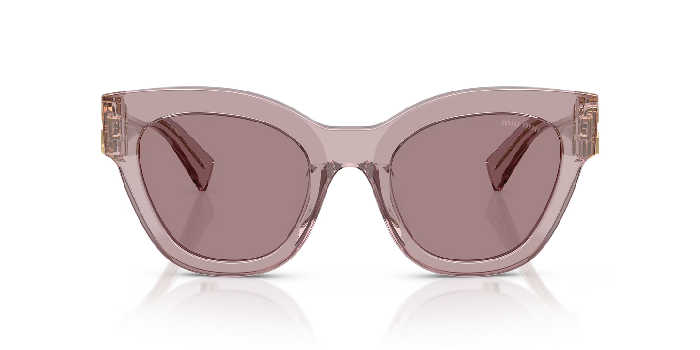 MIU MIU MU 01YS Violet-Violet Sunglasses