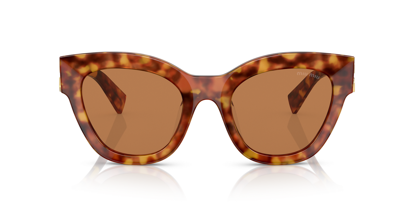 משקפי שמש מיו מיו צב-חום | MIU MIU MU 01YS Tortoise-Brown