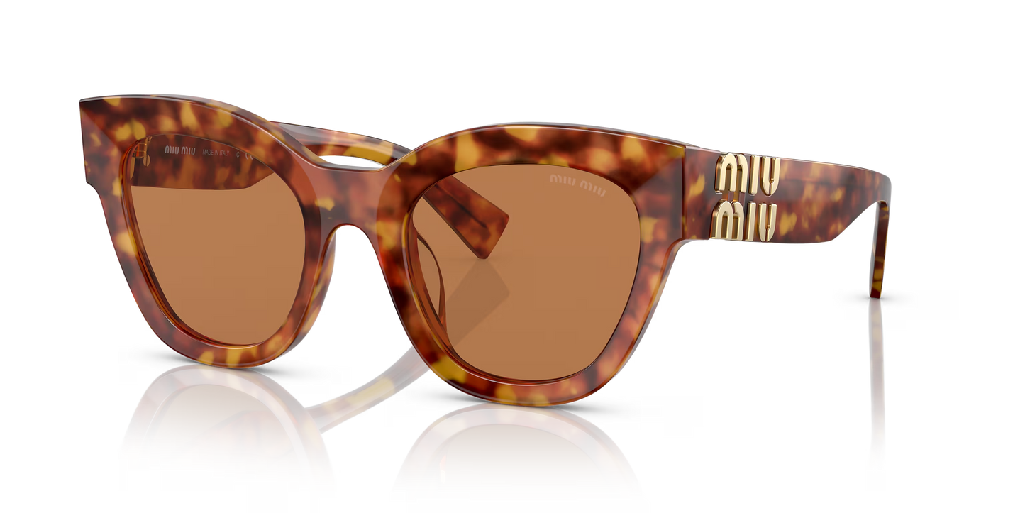 משקפי שמש מיו מיו צב-חום | MIU MIU MU 01YS Tortoise-Brown