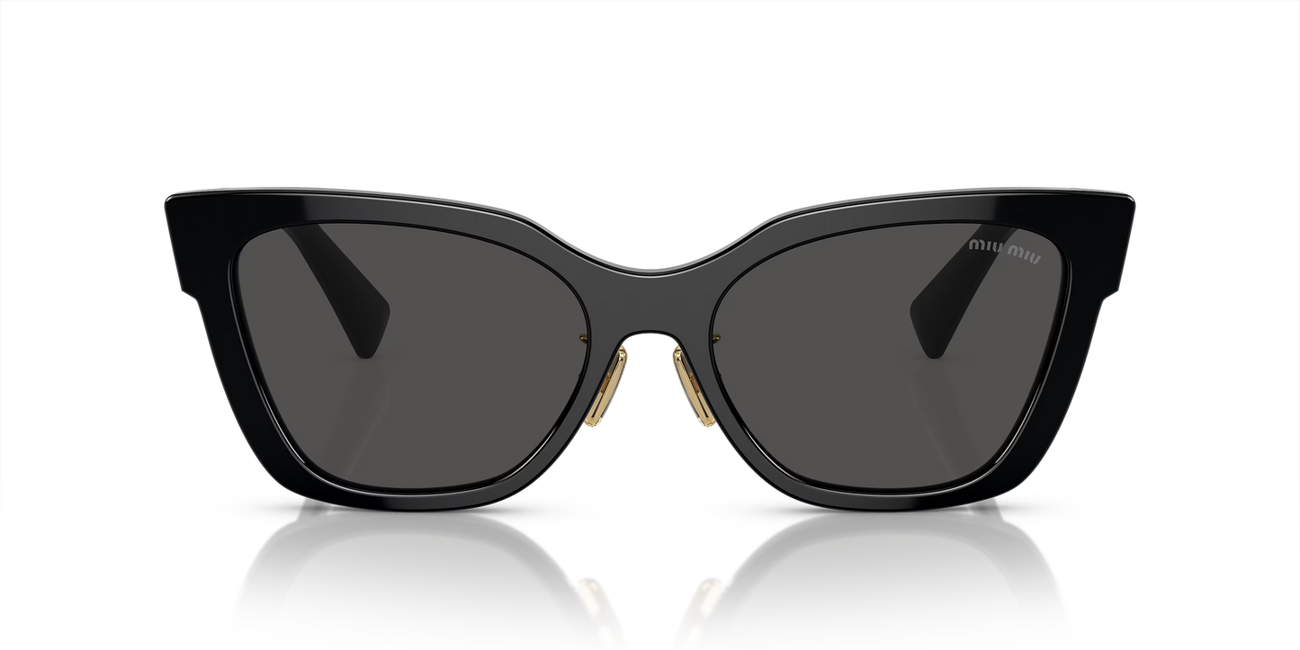 משקפי שמש מיו מיו שחור-אפור | MIU MIU MU 02ZS Black-Grey