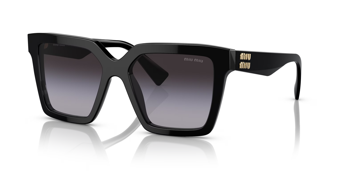 משקפי שמש מיו מיו שחור-אפור | MIU MIU MU 03YS Black-Grey
