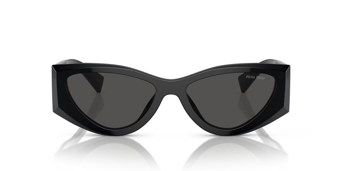 משקפי שמש מיו מיו שחור-אפור | MIU MIU MU 06YS Black-Grey