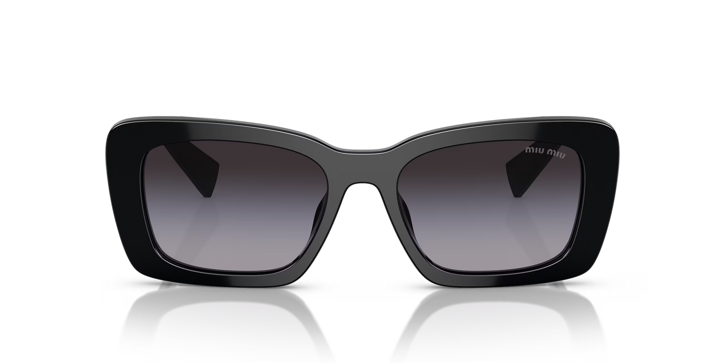 משקפי שמש מיו מיו שחור-אפור | MIU MIU MU 07YS Black-Grey