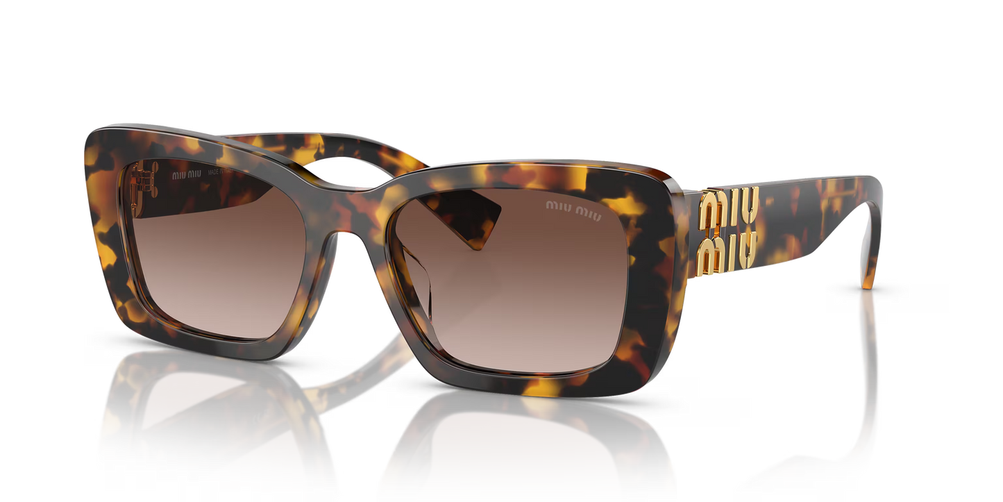 MIU MIU Sunglasses Tortoise-Brown | MIU MIU MU 07YS Tortoise-Brown