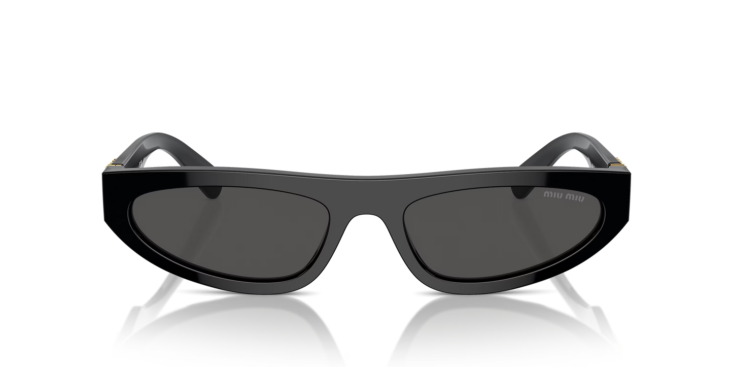 MIU MIU MU 07ZS Black-Grey Sunglasses