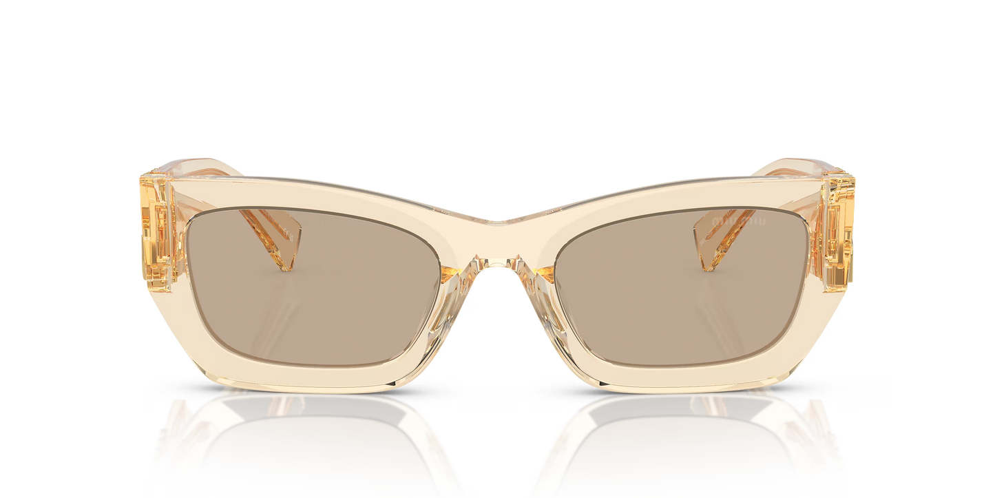 משקפי שמש מיו מיו חום-חום | MIU MIU MU 09WS Brown-Brown