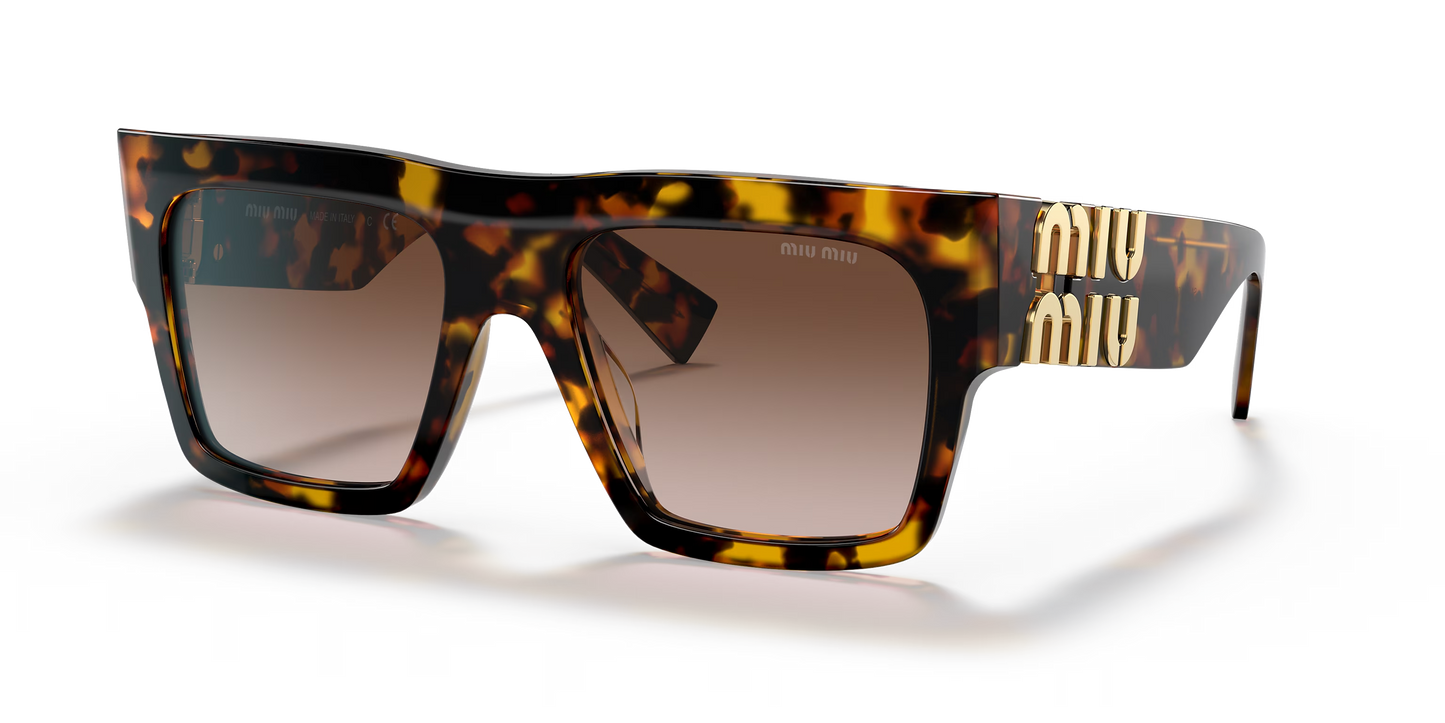 משקפי שמש מיו מיו צב-חום | MIU MIU MU 10WS Tortoise-Brown