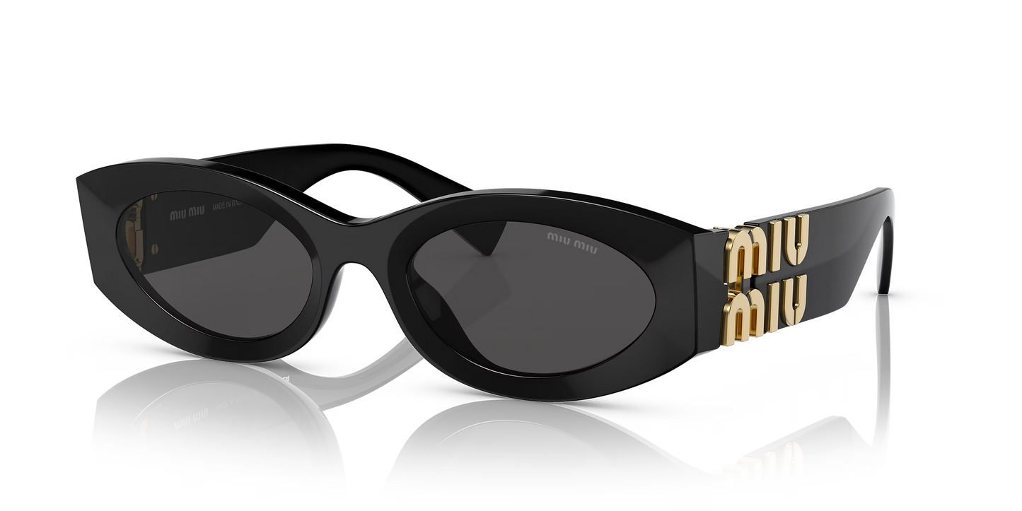 MIU MIU MU 11WS Black-Grey Sunglasses