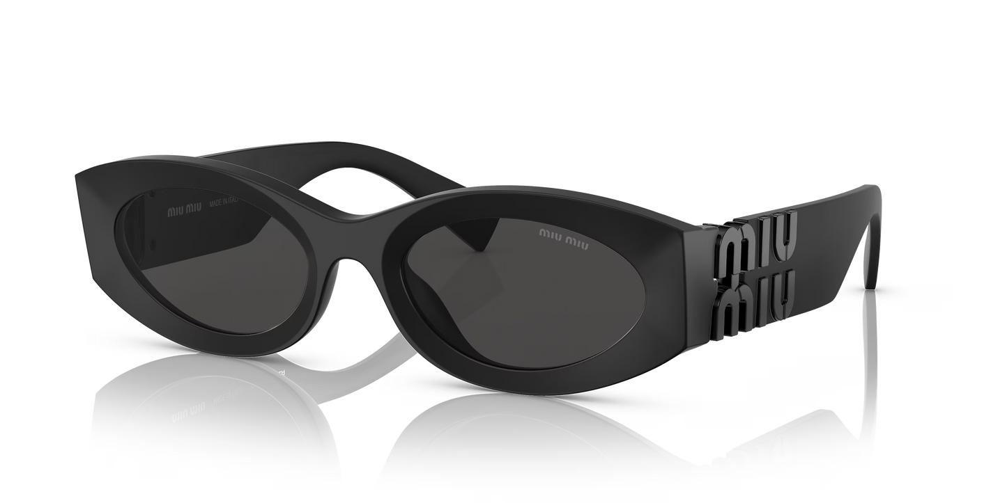 משקפי שמש מיו מיו שחור-אפור | MIU MIU MU 11WS Black-Grey