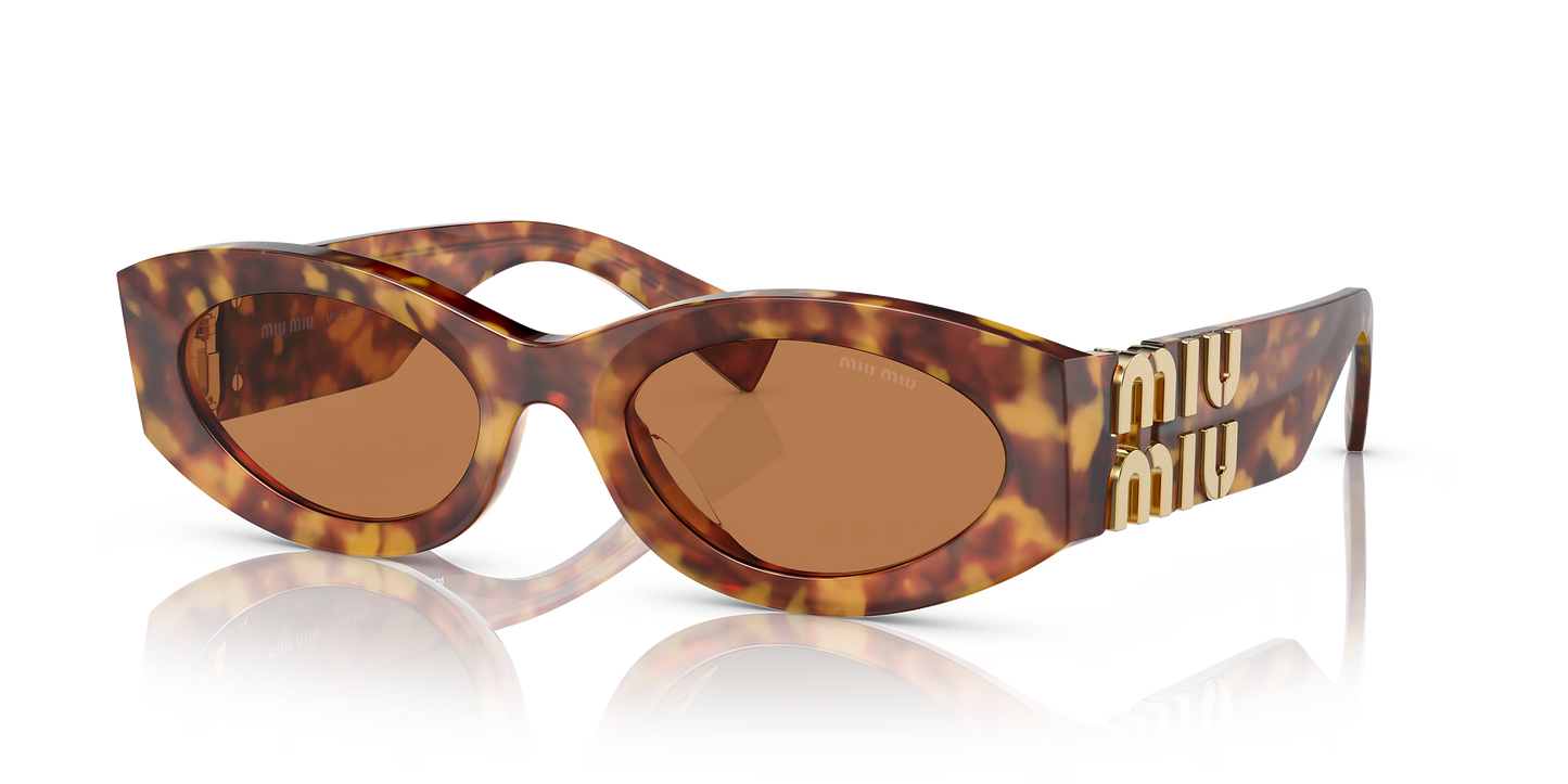משקפי שמש מיו מיו צב-חום | MIU MIU MU 11WS Tortoise-Brown