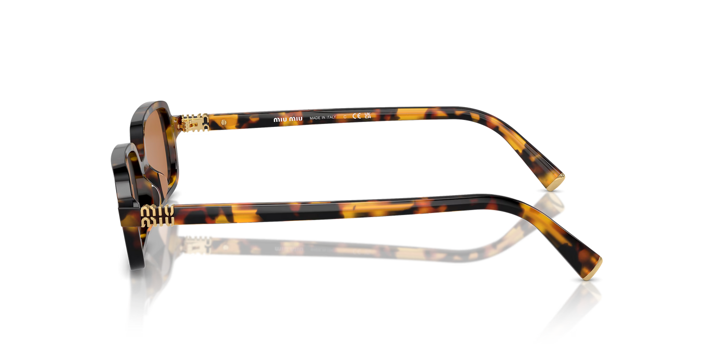 משקפי שמש מיו מיו צב-חום | MIU MIU MU 11ZS Tortoise-Brown