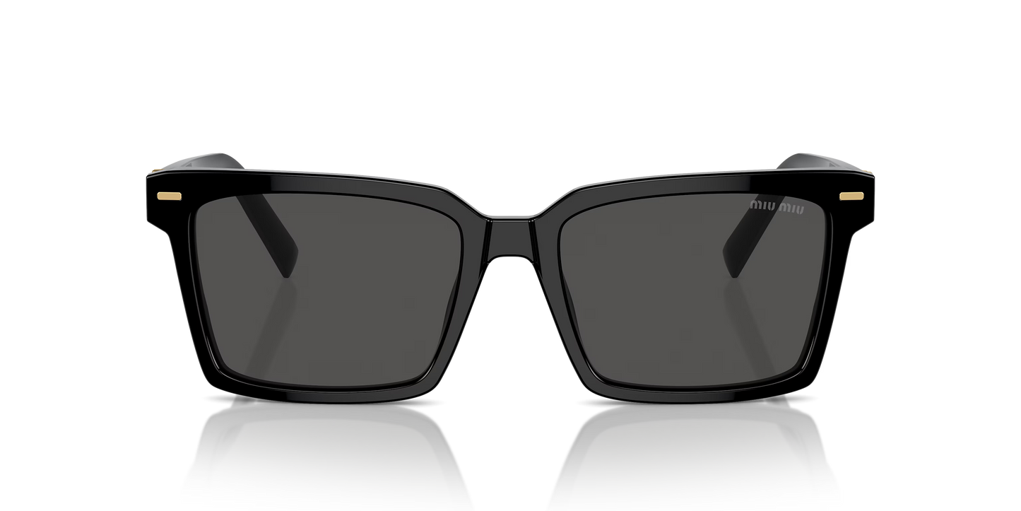 משקפי שמש מיו מיו שחור-אפור | MIU MIU MU 13ZS Black-Grey