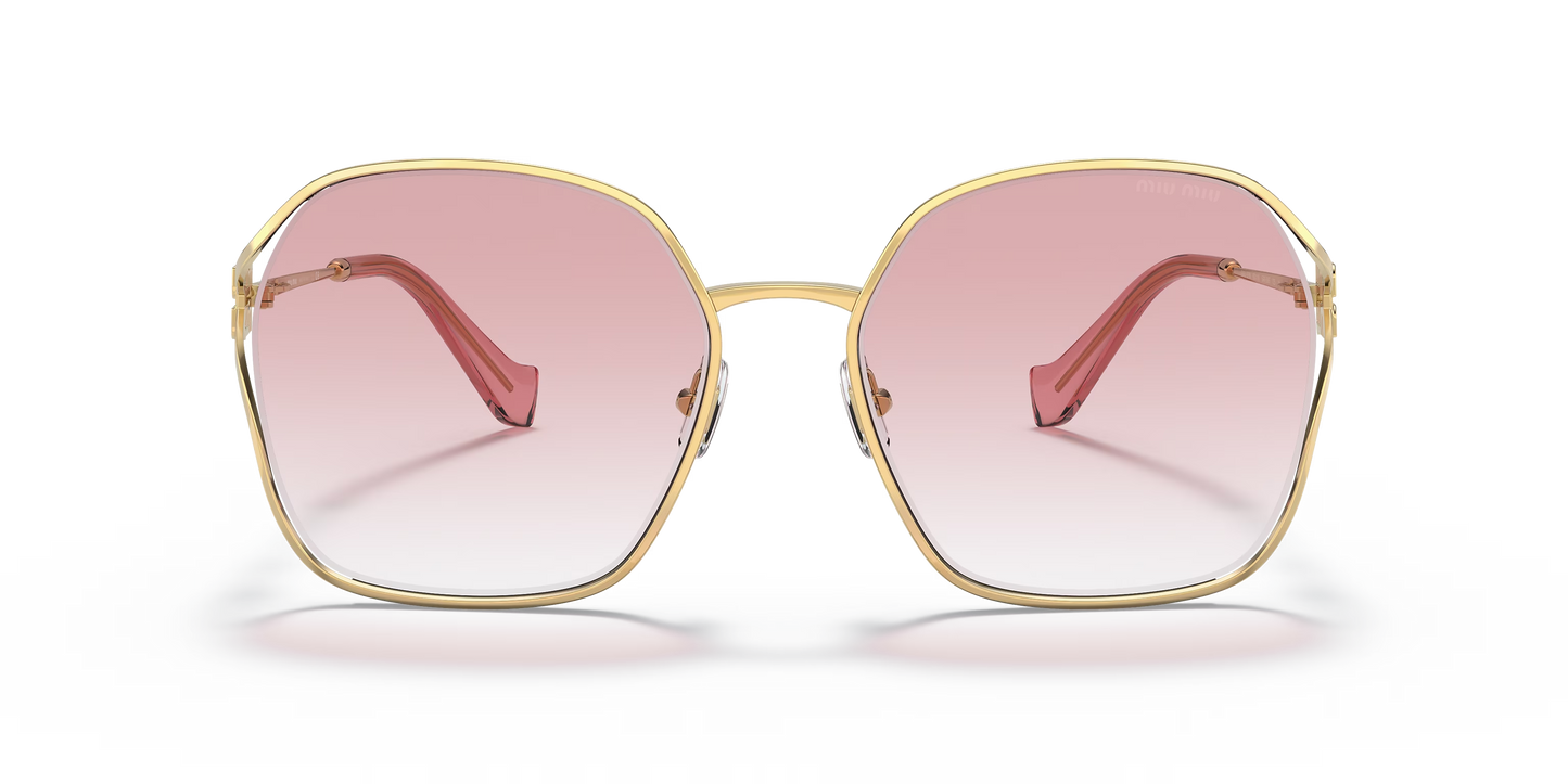 משקפי שמש מיו מיו זהב-ורוד | MIU MIU MU 52WS Gold-Pink