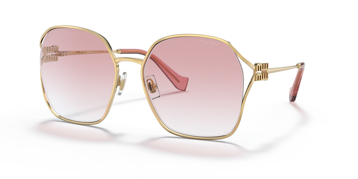 משקפי שמש מיו מיו זהב-ורוד | MIU MIU MU 52WS Gold-Pink