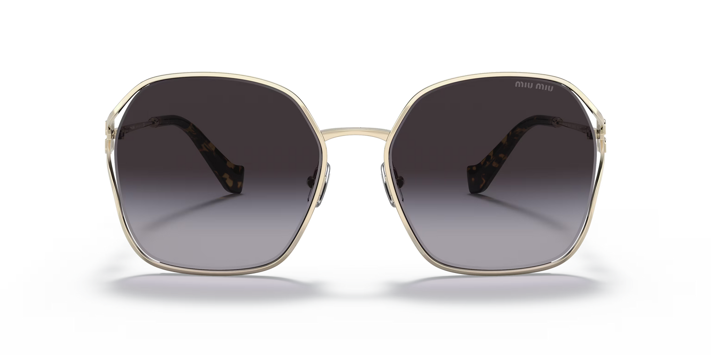 משקפי שמש מיו מיו זהב-אפור | MIU MIU MU 52WS Gold-Grey